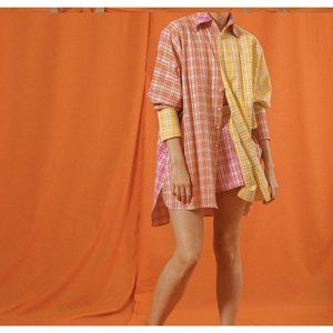 Saint Mojavi The Cieza Oversized Shirt Multicolor Sz S